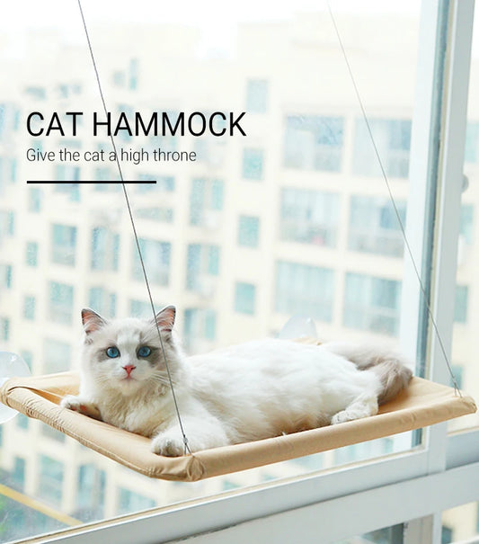 New Cat Hammock Window Hanger Cat Hammock Washable Detachable Pet Bed Suction Shelf Bag Beds Seat For Cat Sleeping Pet Supplies